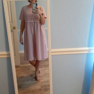 Medium blush dress